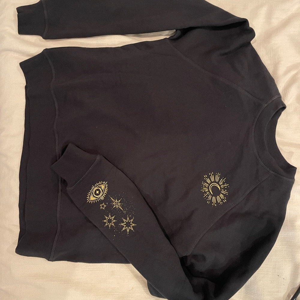 Spiritual Gangster Black and Gold Warrior Top - Picture 3 of 5